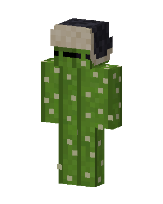 Green Creeper Boy Minecraft creeper skin