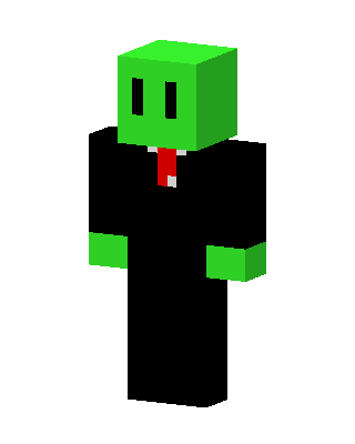 Slime Suit skin, 3D preview