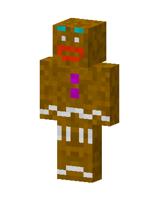 Brown Holiday skin, 3D preview
