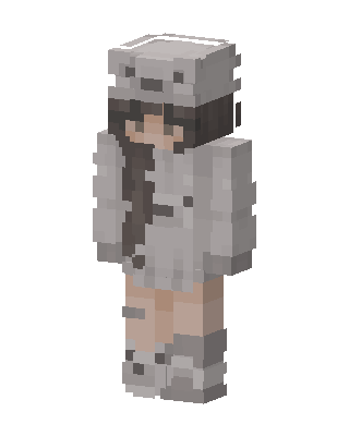 Koala Hoodie Girl Minecraft skin
