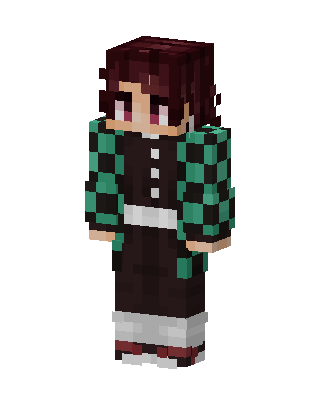 Tanjiro Kamado Minecraft skin