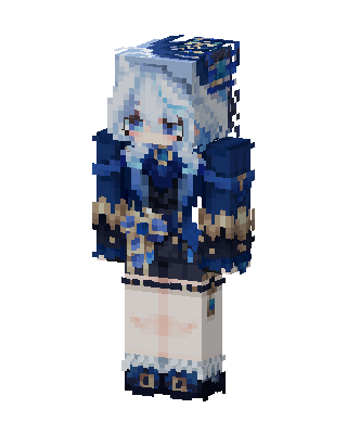 Furina Minecraft skin