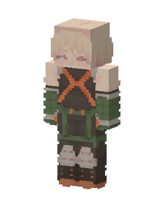 Katsuki Bakugo Minecraft skin