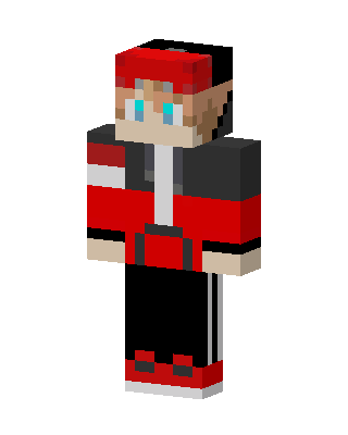 Red Player Boy Minecraft Christmas skin