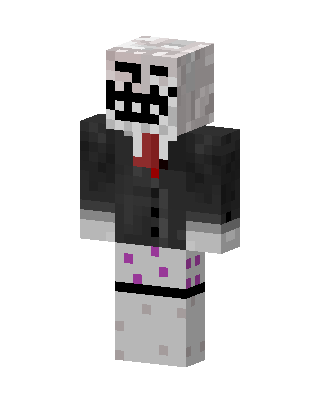 Gray Player Boy skin, 3D preview
