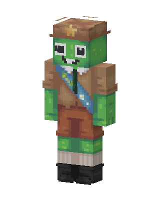 Green Scout Ranger skin, 3D preview