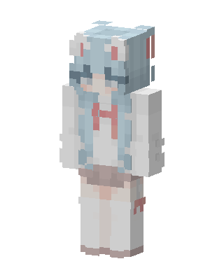 Bunny Girl skin, 3D preview