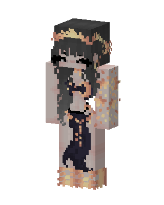 Golden Dancer Minecraft skin