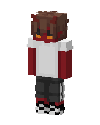 White Player Boy skin, 3D preview