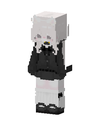 White Student Girl Minecraft skin