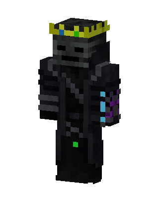 Black King Minecraft skin