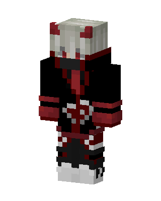 Crimson Oni Minecraft skin