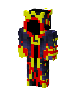 Magma Hooded Mage skin, 3D preview
