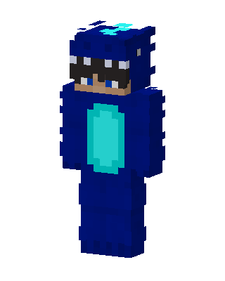 Blue Masked Hero Boy Minecraft skin