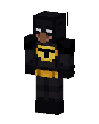 Batman skin, 3D preview