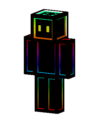 Black Robot Minecraft skin