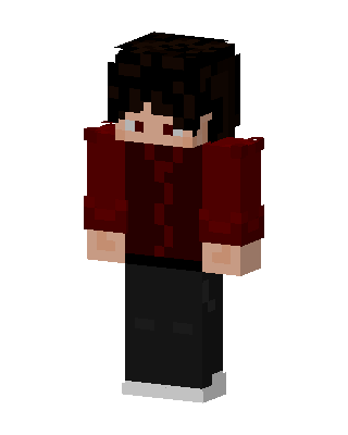 Red Player Boy Minecraft red skin