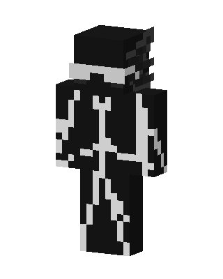 Shadow Skeleton skin, 3D preview