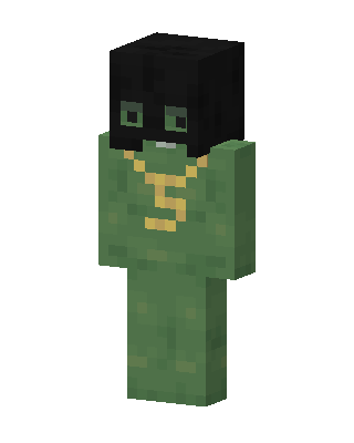 Masked Swamp Walker skin, 3D preview