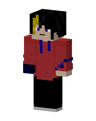 Red Student Boy Minecraft skin