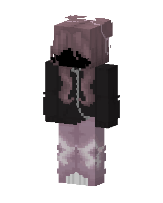 Pink Hoodie Girl Minecraft skin