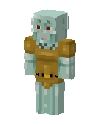Armored Squidward Minecraft skin