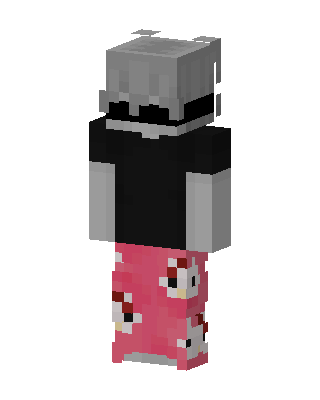 Pink Pajama Kid skin, 3D preview
