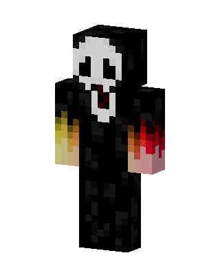 Black Hooded Villain Minecraft skin