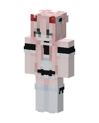 Zero Two Minecraft skin