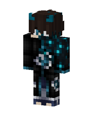 Sculk Hoodie Boy Minecraft skin