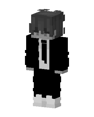 Black Suit Boy skin, 3D preview