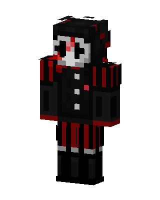 Black Player Boy skin, 3D preview