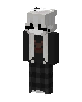 Black Emo skin, 3D preview