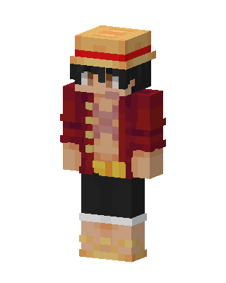 Monkey D. Luffy Minecraft skin