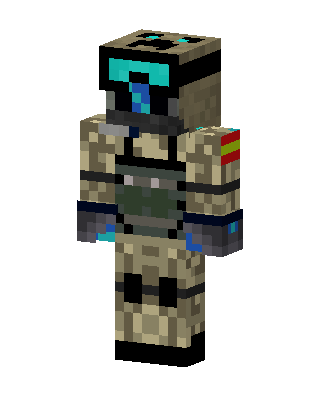 Desert Operative Minecraft skin