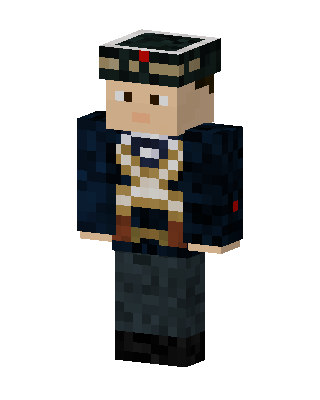 Blue Cop Boy Minecraft skin