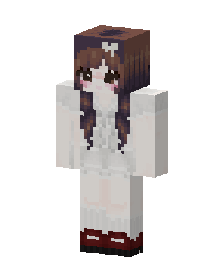 Porcelain Doll Minecraft skin