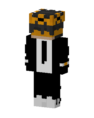 Pumpkin Suit skin, 3D preview