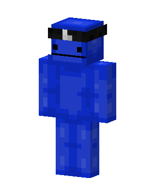 Blue Blob Minecraft skin