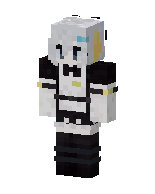White Spaceman Minecraft white skin
