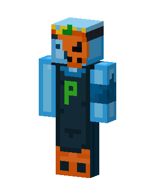 Pumpkin Prince skin, 3D preview