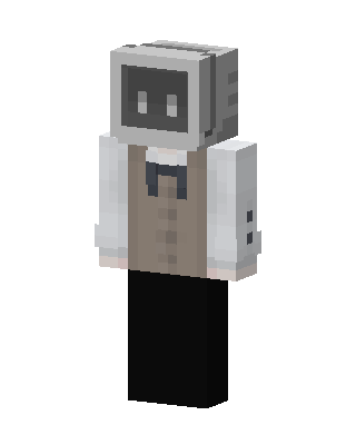 Monitor Head skin, 3D preview