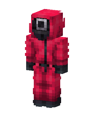 Squid Game Guard Minecraft skin