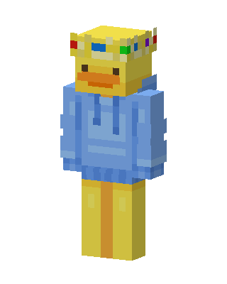 Duck King Minecraft skin