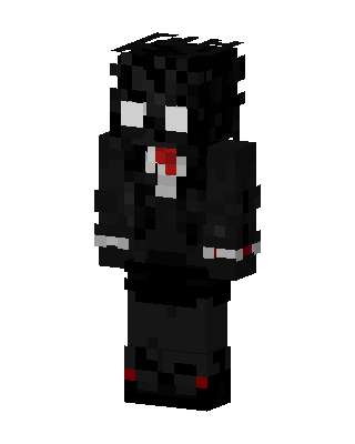 Shadow Symbiote skin, 3D preview