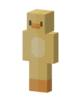 Duckling skin, 3D preview