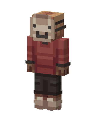 Jukebox Head skin, 3D preview