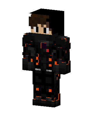 Magma Armor skin, 3D preview