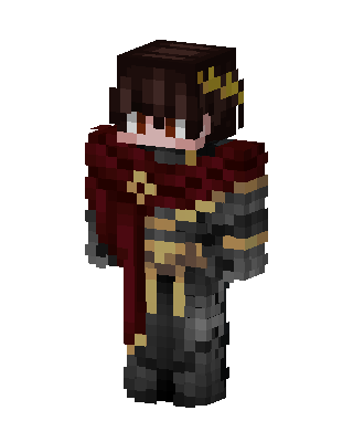 Crimson Knight Minecraft skin