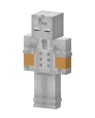 Gray Knight skin, 3D preview